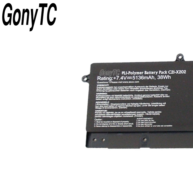 Original C21-X202 Laptop Battery for ASUS VivoBook S200 S200E X201 X201E X202 X202E S200E-CT209H S200E-CT182H S200E-CT1 5136mAh Original C21-X202 Laptop Battery for ASUS VivoBook S200 S200E X201 X201E X202 X202E S200E-CT209H S200E-CT182H S200E-CT1 5136mAh