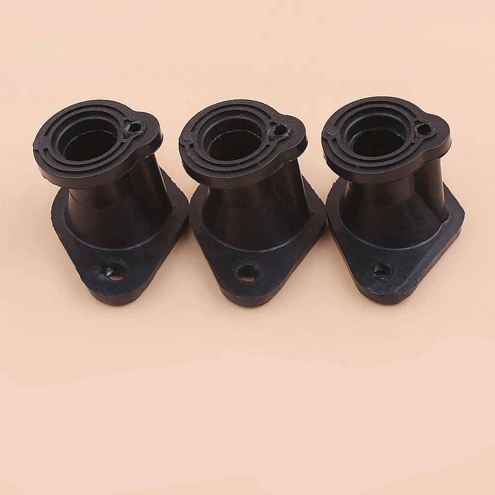 3Pcs/lot 2500 Chainsaw Intake Manifold Boot for Chainsaw 2500 25CC Chinese Chainsaws Zenoah Komatsu G2500 Gas Small Chainsaw