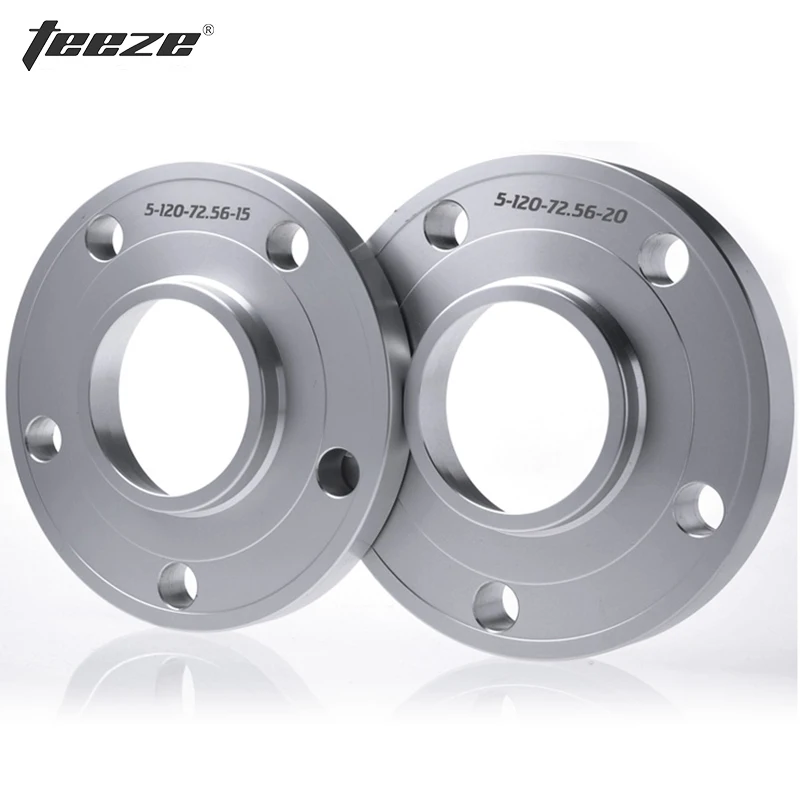 2 x 15MM Ruota Hubcentric Lega Ruota Distanziale 5X120 74.1 a 72.6 Centro