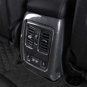 

ABS Rear Armrest Box Air Vent Outlet Cover Trim 2PCS Car-Styling Interior Accessories Trims For Jeep Grand Cherokee 2014-2018
