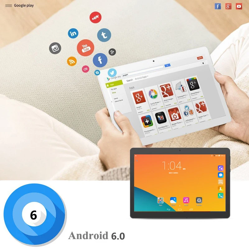 T805C 10 дюймов оригинальный 3G Телефонный звонок Android 6,0 4 ядра оперативная память 6 г Встроенная 128 GBAndroid планшетный ПК Wi Fi Bluetooth gps ips планшеты 10,1