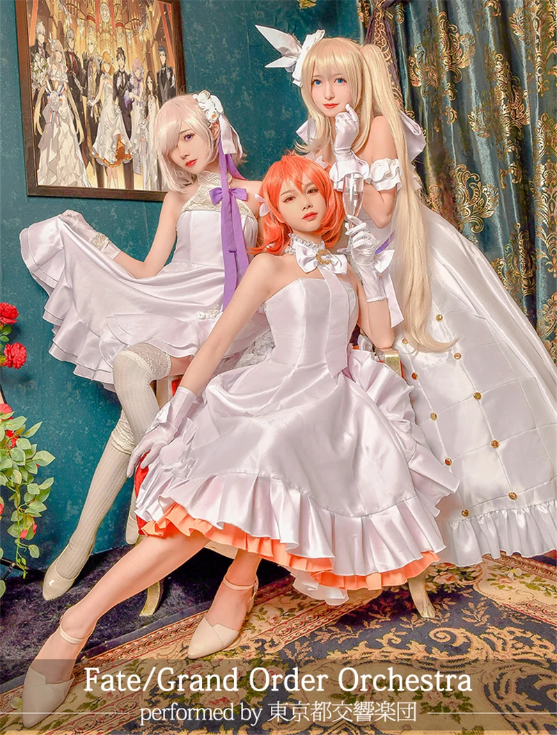 アニメ運命グランド注文fgoマシューkyrieliteマリー アントワネットfujimaru Ritsukaコンサートドレスコスプレ衣装h Aliexpress