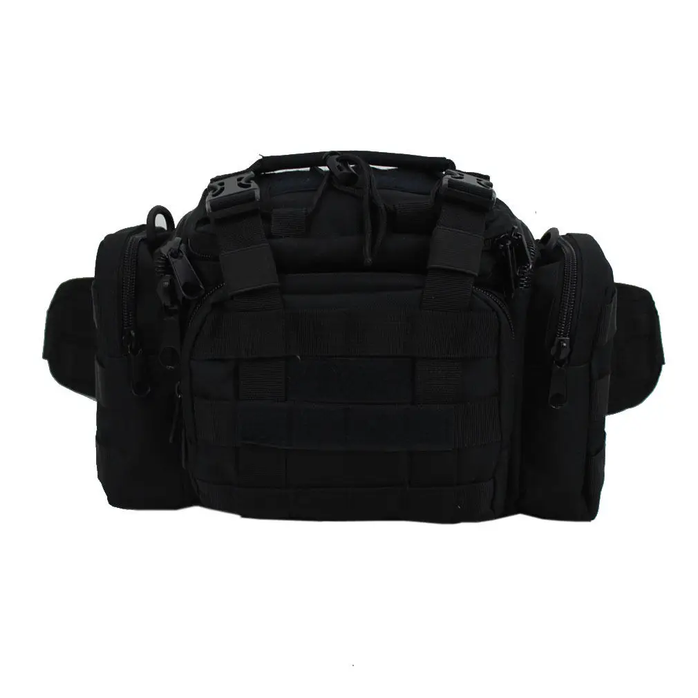 Для мужчин армии многоцелевой нейлон Путешествия плеча Crossbody Камера седельная сумка поясная сумка