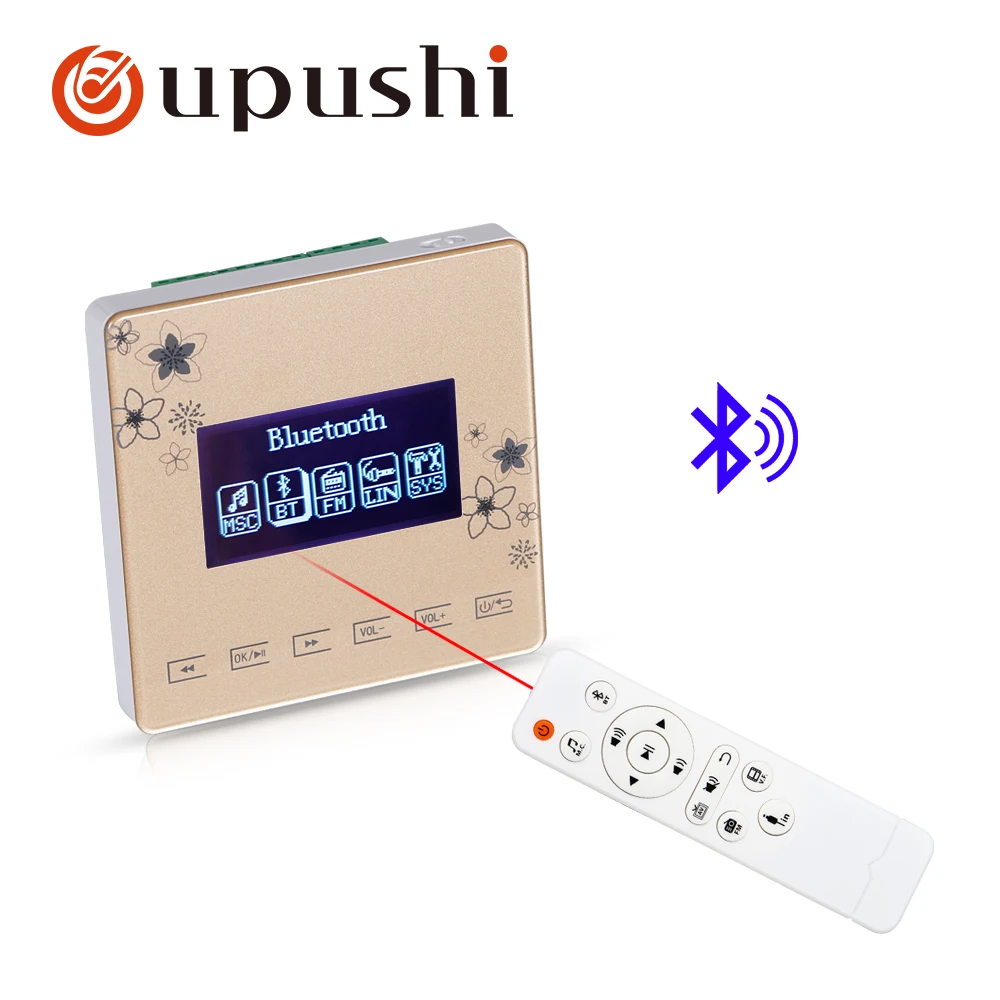 Oupushi A0 Cheap Mini In Wall Amplifier Wall Pad