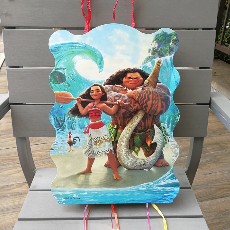 1pc 40*30cm Ocean Moana paper folding Pinata Cartoon 6 ...