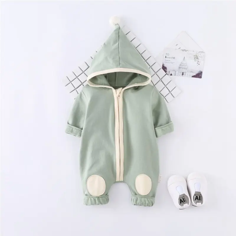 COOTELILI  60-90cm Fashion Autumn Winter Newborn Baby Boys Girls Clothes Infant Romper Jumpsuit Costume Long Sleeve Cute Suit (3)