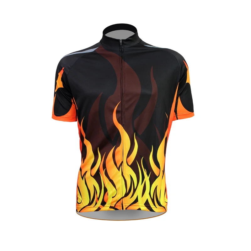 New The Flame Alien SportsWear Mens Cycling Jersey Clothing Bike Shirt Size 2XS TO 5XL | Спорт и развлечения