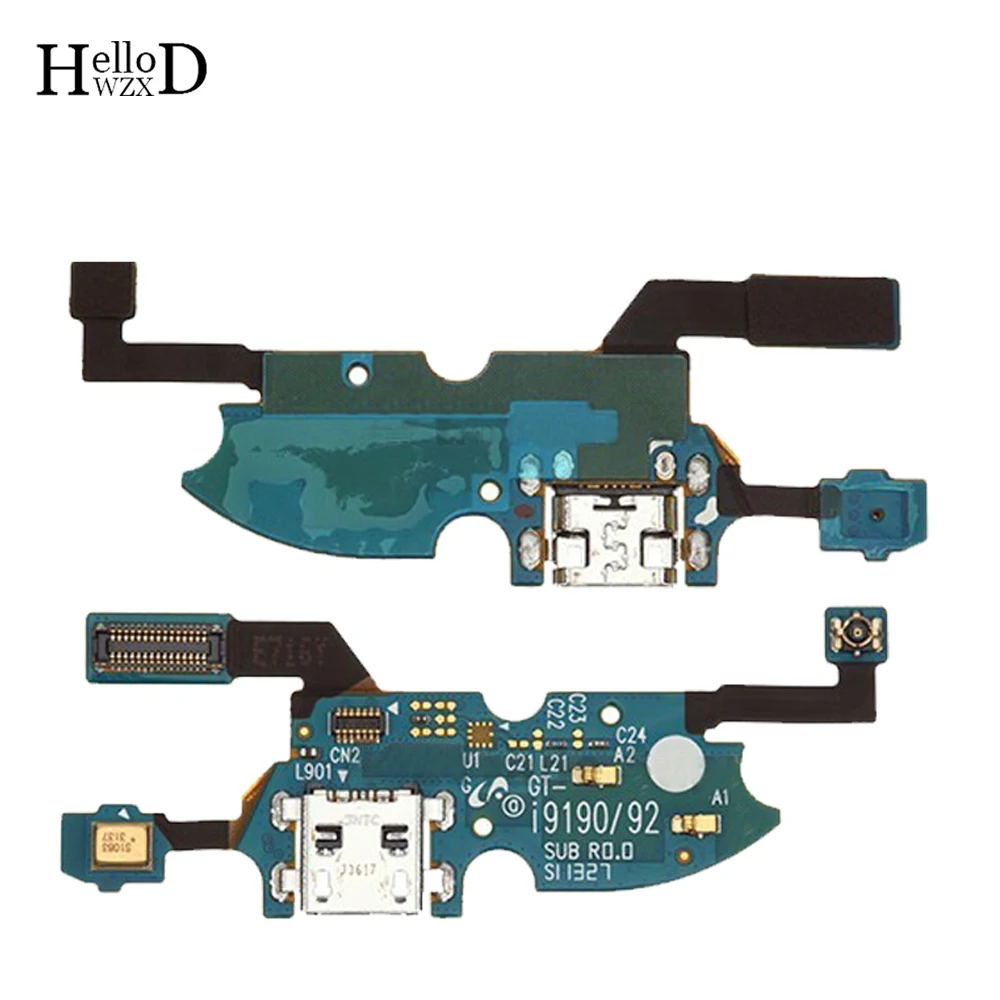 

HelloWZXD Ribbon Part Flex Jack USB Dock Connector Charger Charging Port Flex Cable For Samsung Galaxy S4 mini I9190 I9192 I9195