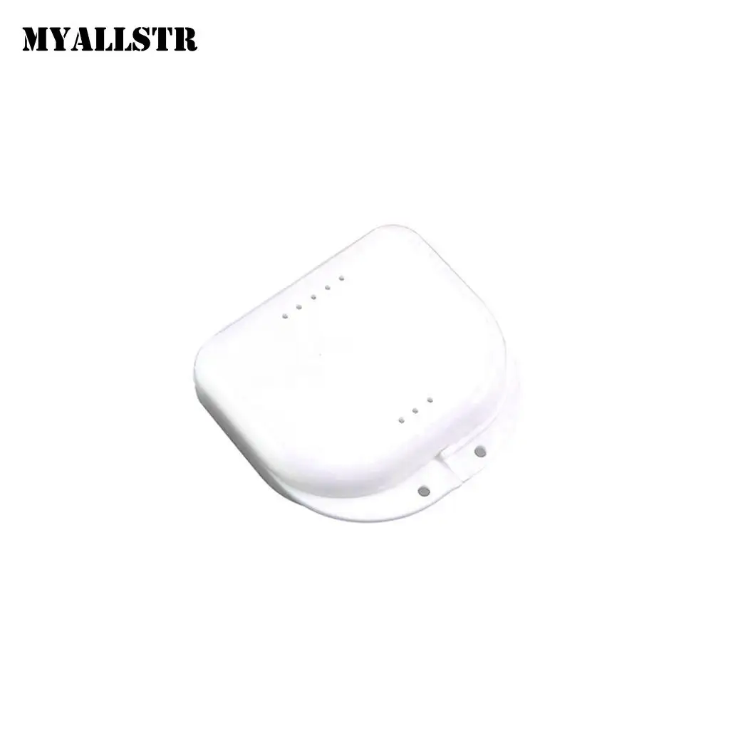 Portable Lightweight With Hole False Teeth Storage Box Denture Cover Home Travel | Дом и сад