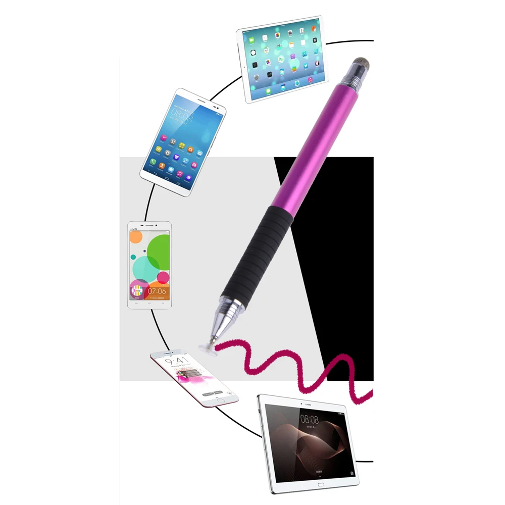 Ручка для рисования 2 в 1 с сенсорным экраном стилус iPhone Samsung|capacitive touch screen pen|pen