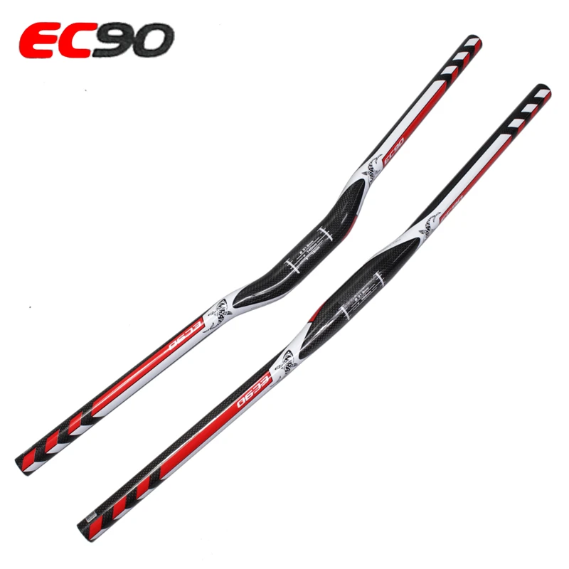 EC90 MTB велосипедный руль/Montanha de biicleta Curva Riser Guiador/Em Linha Reta Plana Guiador ручка для