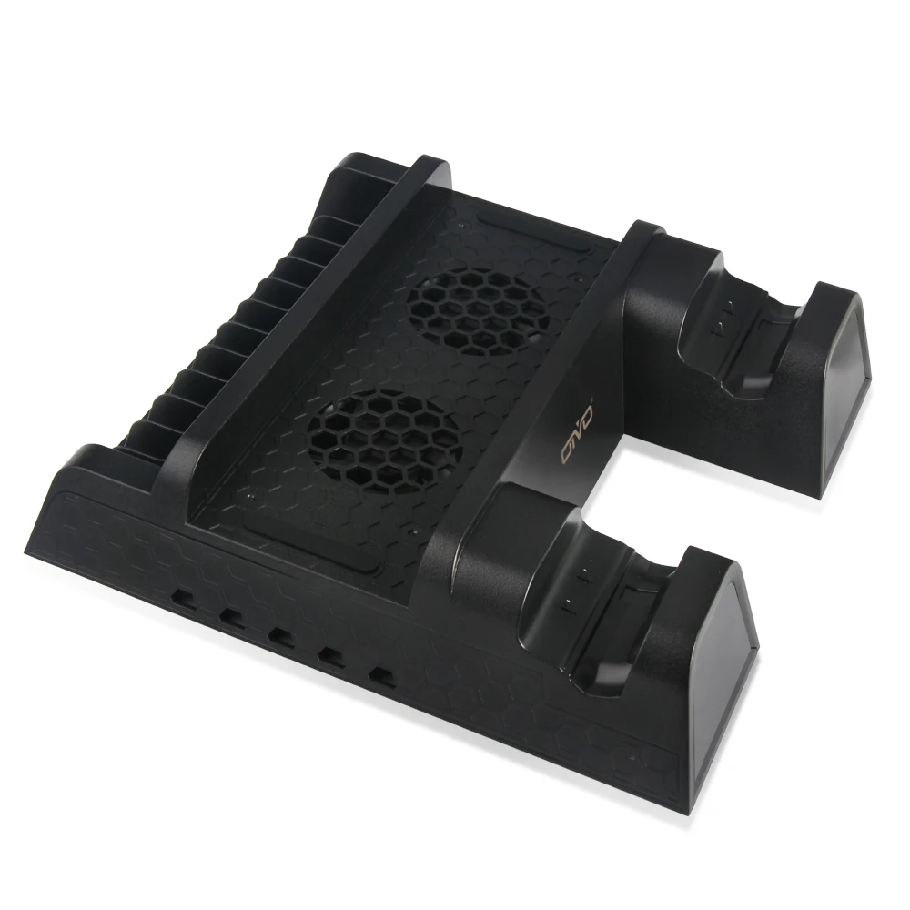New Multi Charging Stand For Xbox One X Console With Extending Game Dices Storage Kit and Cooling Fan
