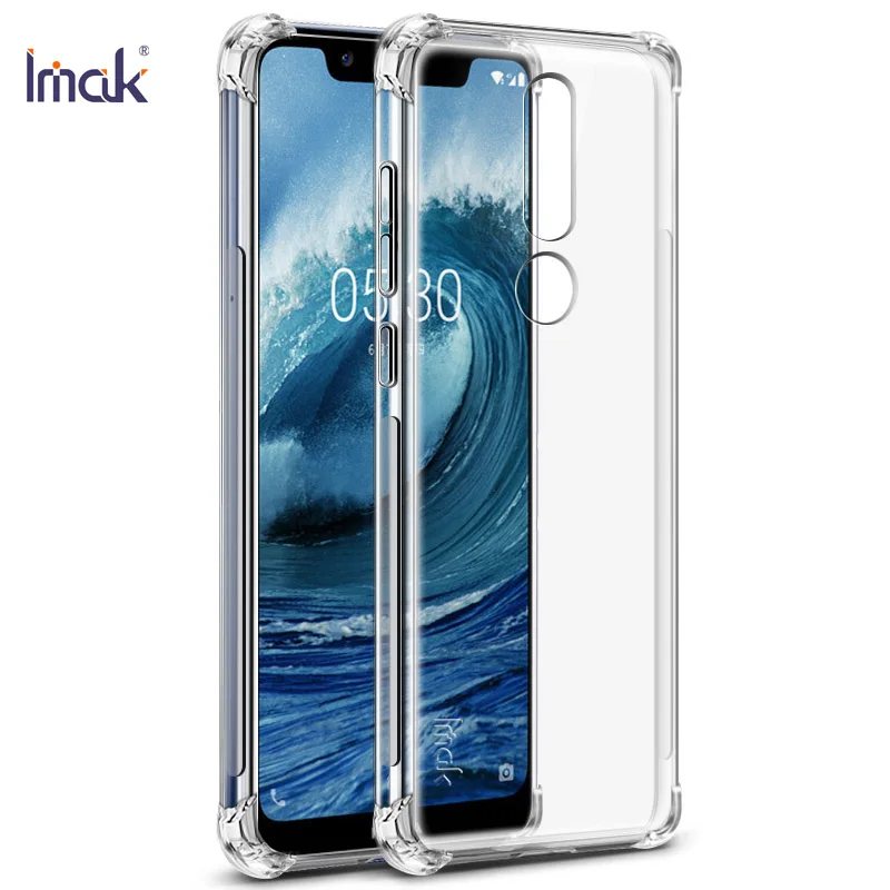5.86'' IMAK Crystal case for Coque Nokia 5.1 Plus Csae Nokia5.1 Plus Silicone Back cover Armor for Nokia 5X Case Nokia 5.1Plus 5.86'' IMAK Crystal case for Coque Nokia 5.1 Plus Csae Nokia5.1 Plus Silicone Back cover Armor for Nokia 5X Case Nokia 5.1Plus
