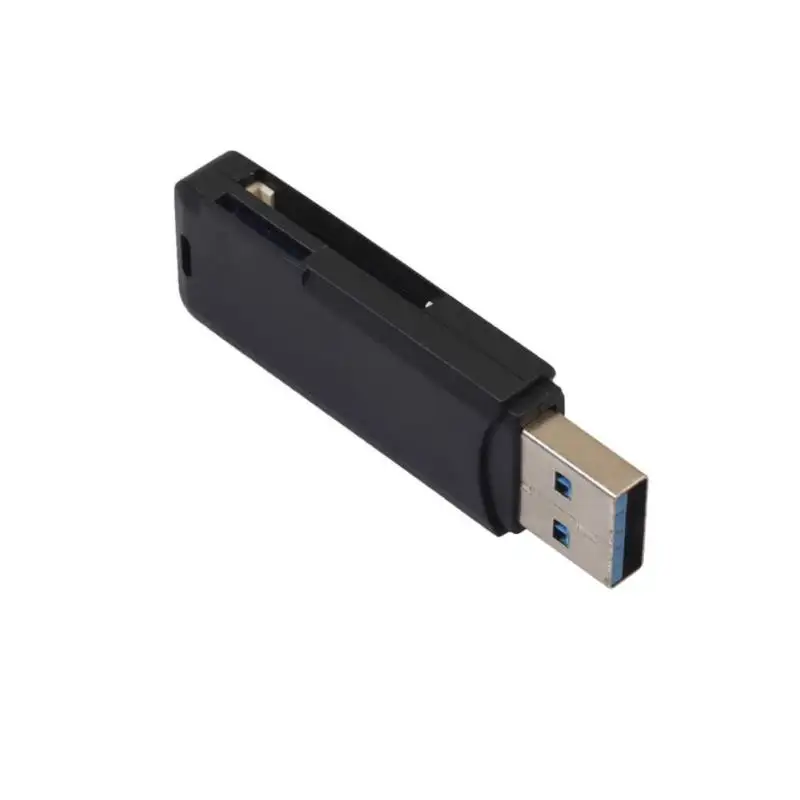 High quality usb 3 0 multi 2 in 1 memory card reader adapter for SD TF 5