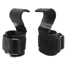 1 пара, крюк для тяжелой атлетики, ремешок на запястье, стальной крючок для тяжелой атлетики, защитные перчатки, аксессуары для тренажерного зала