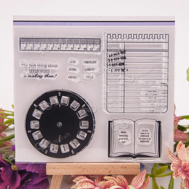 

Calendar Transparent Clear Silicone Stamp/Seal for DIY scrapbooking/photo album Decorative clear stamp A673