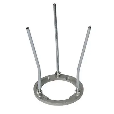 70/90/110mm Inner Diameter Iron Tripod Chemistry Lab Science Beaker Stand Removable