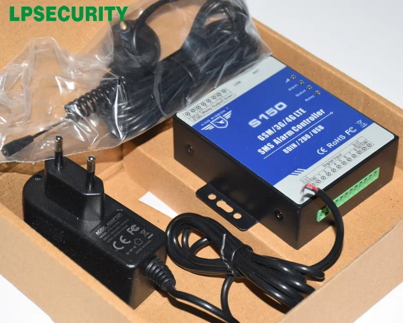 LPSECURITY GSM RTU контроллер S150 домашняя Автоматизация охранная сигнализация с Android/ios APP