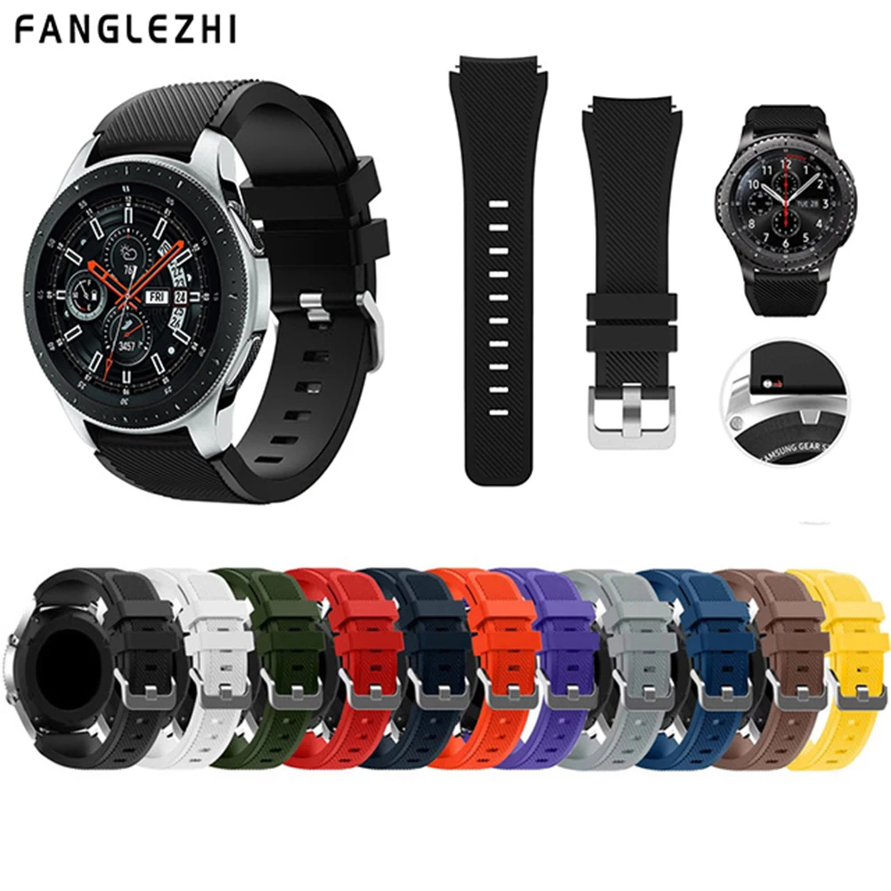 Ремешок для часов Gear S3 Frontier/Classic силиконовый спортивный сменный браслет мужчин и