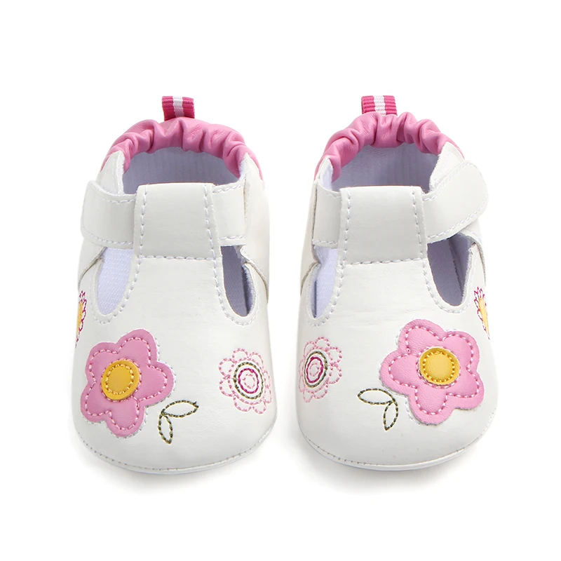 

Newborn Baby Girl Shoes First Walkers Bebe PU Shoes Princess Non-Slip Soft Sole Infant Child Toddler Shoes