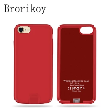 

Qi Wireless Charger Receiver for Apple iPhone 6 7 Plus Case Adapter Universal Wireless Charging Receivers Cover for iPhone7 6S