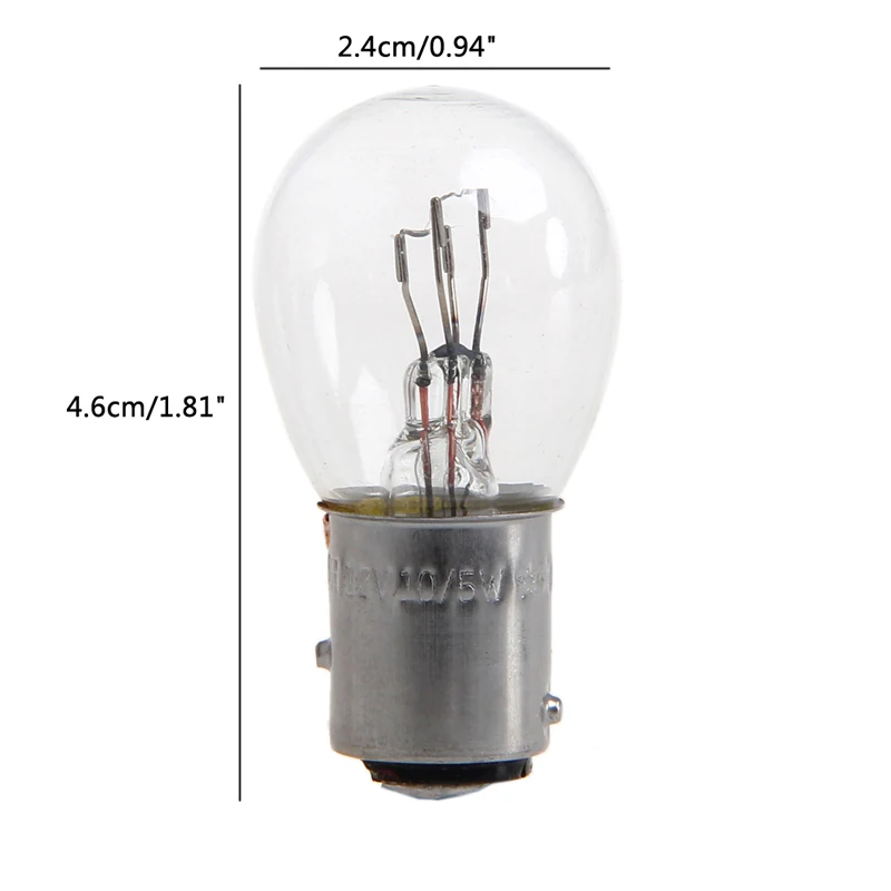 

DC 12V 1157 10W Light Bulb Auto Car Brake Stop Signal Turn Reverse Tail Lamp S25