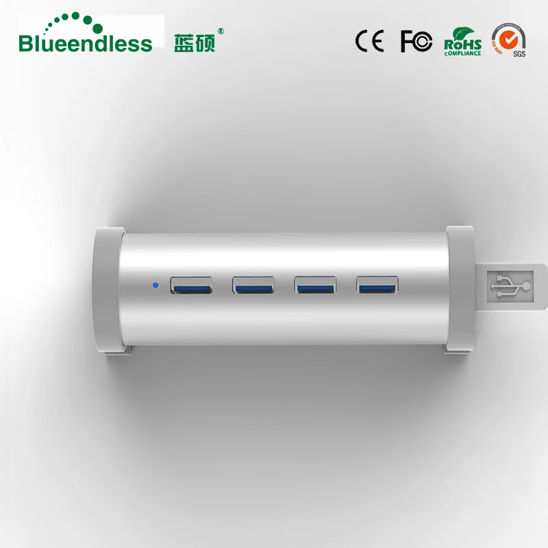 Новый Blueendless 5 Гбит/с высокая Скорость 4 Порты и разъёмы USB 3 0 концентратор с