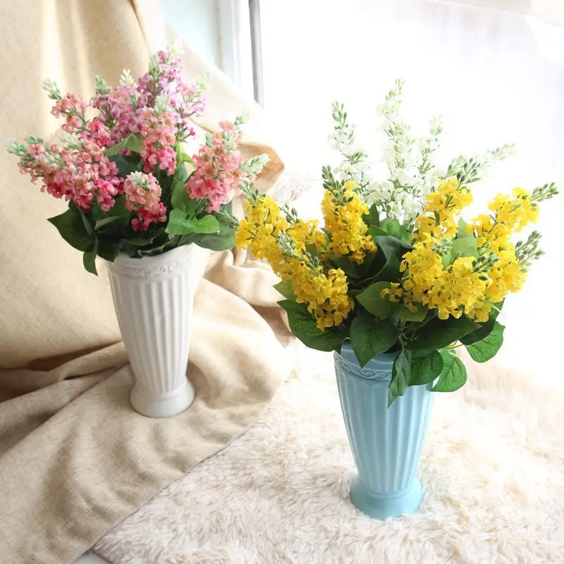 5 Pieces/lot Artificial Silk Hyacinth Flower Home Garden Table Wedding