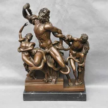 Xd 002305 14 Бронзовый Мифологии Греческий Морской Бог Искусство Скульптура Статуя