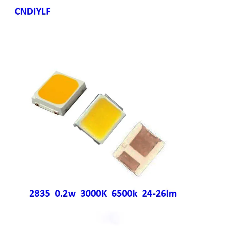 New2835 LED Diodes Wram White 3000K Cold White 6500K 2835 SMD LEDs
