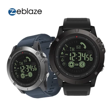 

Zeblaze BT4.0 Sports Smart Watch Men 5ATM Water-Proof Smartwatch Reloj Inteligente Wrist Pedometer Alarm Stopwatch Remote VIBE 3