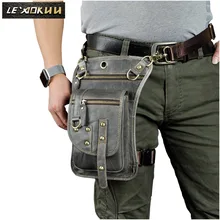 Кожаный Для мужчин Дизайн Повседневное " планшет на плечо Sling Bag Многофункциональный Мода путешествия пояс обновления для ног падения сумка 2141 г