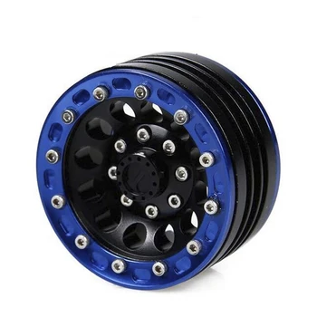 

4Pcs Aluminum Alloy Professional Replacement Hub Wheel Rim 1.9 Beadlock Round Accessories Toys Durable RC Crawler For TRX4