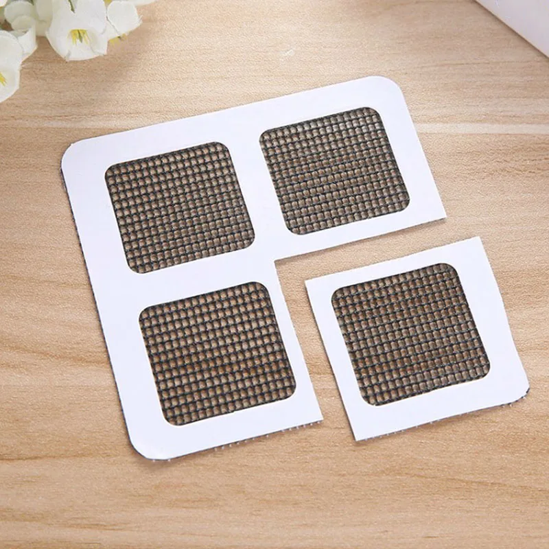 

5/10/20 Pcs Window Door Screen Repair Patches Back Adhesive Net Fix Rips Holes Damaged Mesh MDJ998
