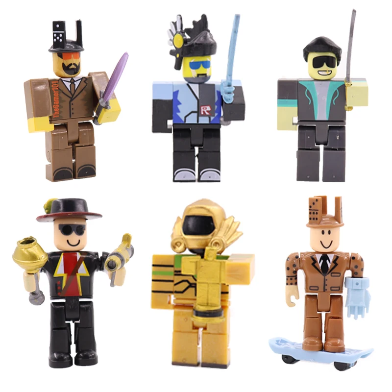 6pcs Set Roblox Games Toys Action Figures 7cm Pvc Juguetes Roblox Anime Cartoon Figure Action Educational Toys For Children E Action Toy Figures Aliexpress - minecraft roblox toys 7cm pvc mini game model roblox boys action toy figures juguetes rc2290