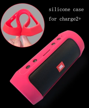 

2018 Newest For JBL Charge2+ Protective Case Cover Soft Silicone Shockproof Waterproof Protective Cover For Charge 2+ Column