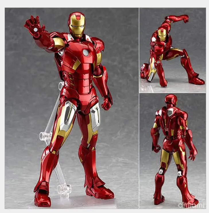 

Iron Man Mark XLV MK45 1/6 scale painted PVC Action Figure Collectible Model Toy 12" 30cm KT2273