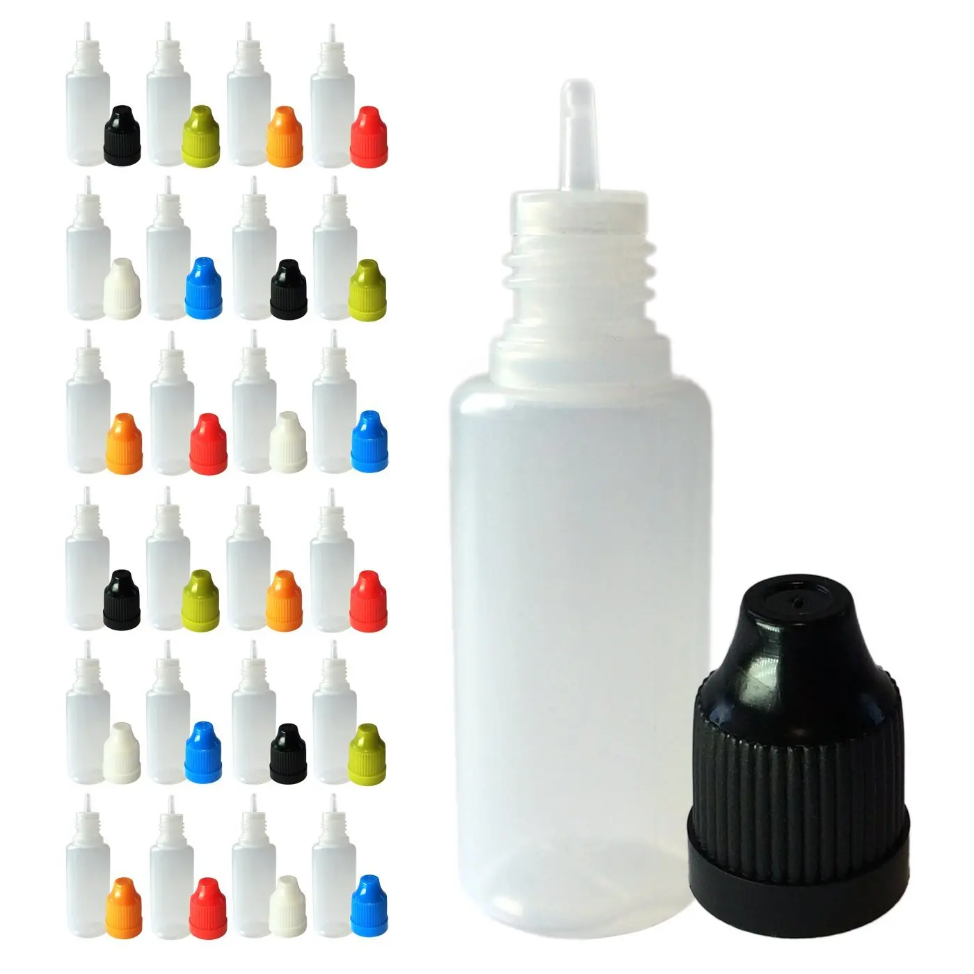 Buy 15mL LDPE Plastic Bottle Long Thin Tip 25 Pack CRC