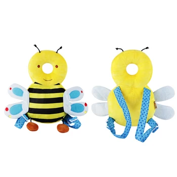 

New Soft Baby Head Protection Pad Toddler Headrest Pillow Baby Neck Cute Wings Nursing Drop Resistance Cushion Baby Protect