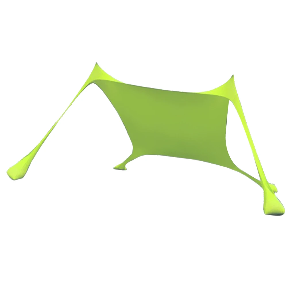 Portable Tent Tarp Sun Shelter Pop Up Beach Sun Shade Canopy for 3-4 person