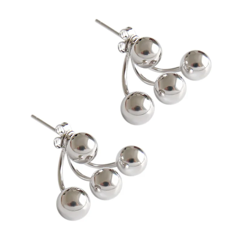 

Unique Beads 925 Sterling Silver Studs Earrings