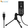Recording Microphone USB Socket suit for Computer Windows laptop High Sensitivity for Instrument Game Video  Recording K669B ► Photo 1/6