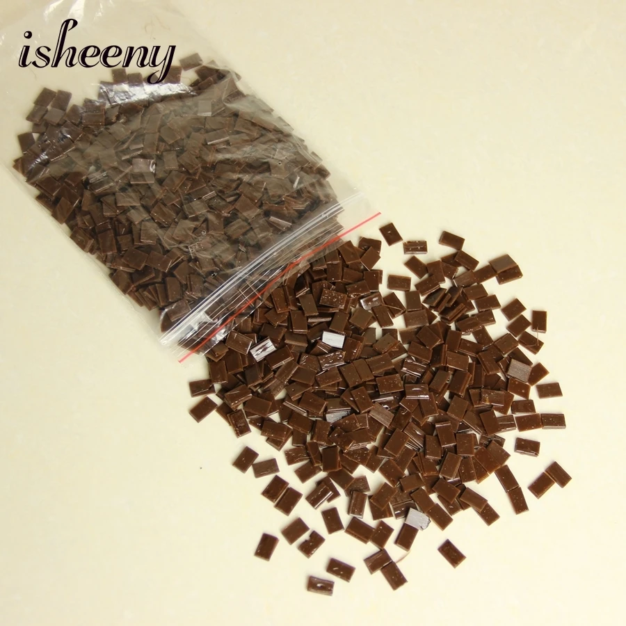 Italian Keratin Strong Flat Tip Glue 100pcs/lot Clear Keratin Glue For Hot Fusion Hair Extensions tools