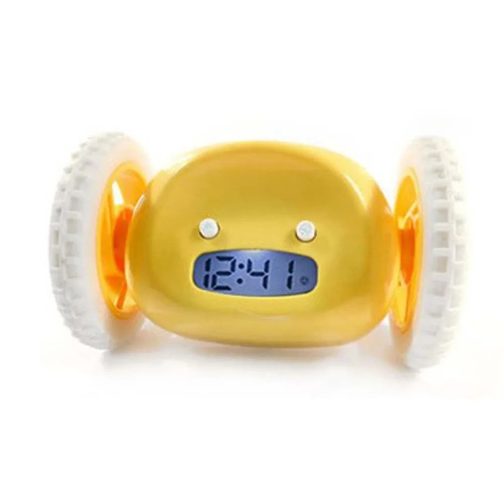Original Runaway Alarm Clock On Wheels Fun Crazy Extra Loud
