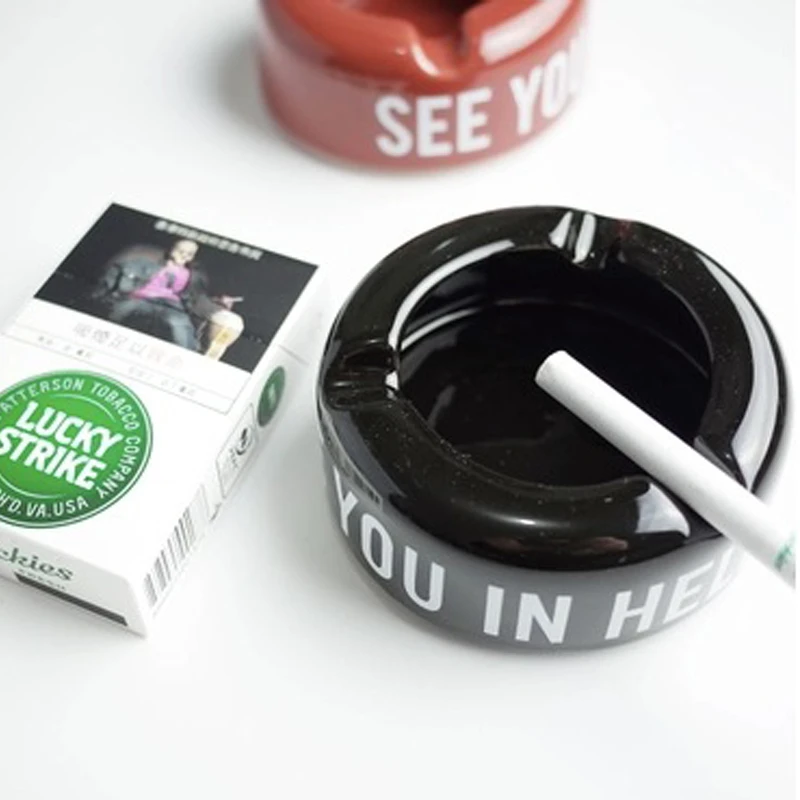 supreme see you in hell ashtray