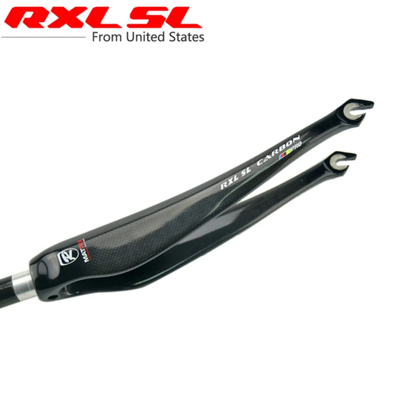 RXL SL Cycling Carbon Road Fork 3K Carbon Fiber Ro...