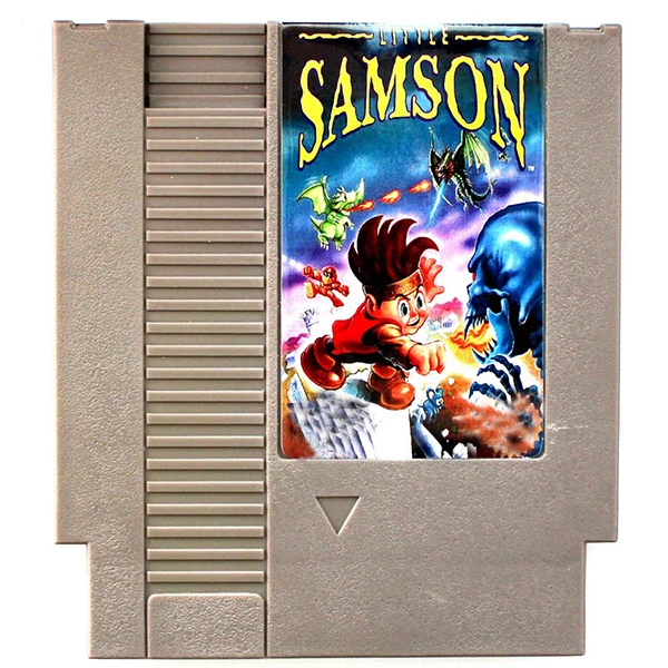 

Little Samson 72 Pins Game Card For 8 Bit Game Player English Language