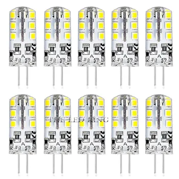 

10pcs/lot 5W G4 LED Lamp DC12V SMD 2835 White/Warm White Light 360 Degree Angle