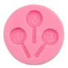 3hold Lollipop shape Fondant Soap 3D Cake Silicone Mold Cupcake Jelly Candy Chocolate Decoration Baking Tool Moulds FQ2840 ► Photo 3/5