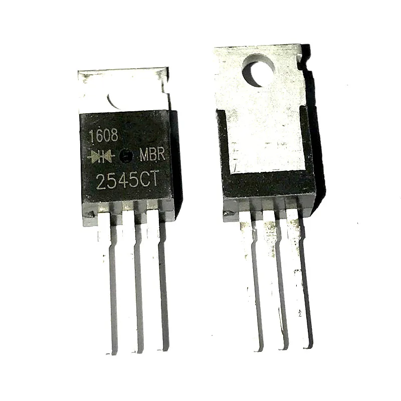

10pcs/Lot Diode Array 1 Pair Common Cathode Schottky 45V 15A Through Hole TO-220-3 MBR2545CT